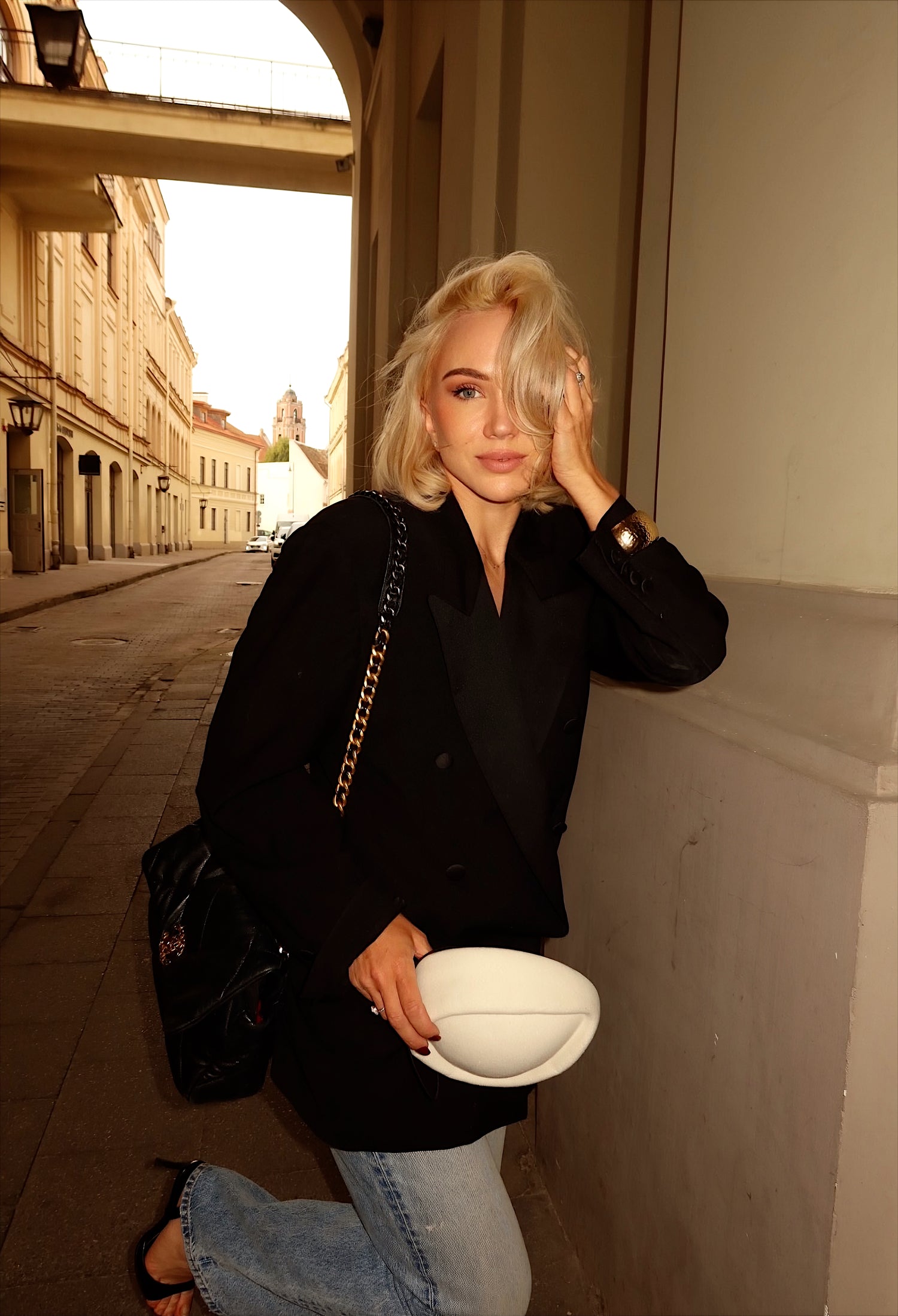 Street photoshoot in Vilnus